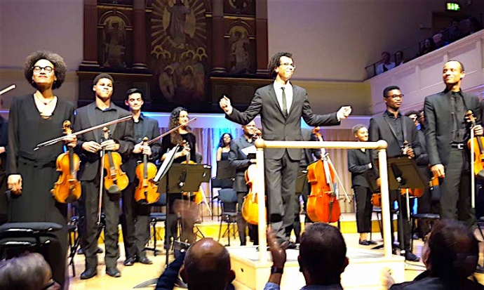 Chineke! Orchestra performs at St George’s Brandon Hill concert