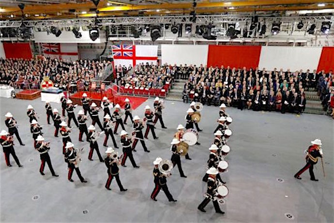 Commissioning of HMS PRINCE OF WALES