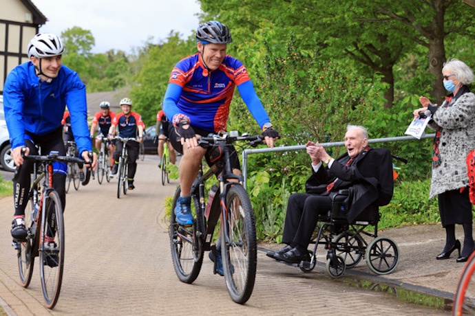 Dambuster Johnny Johnson's RAF fundraiser