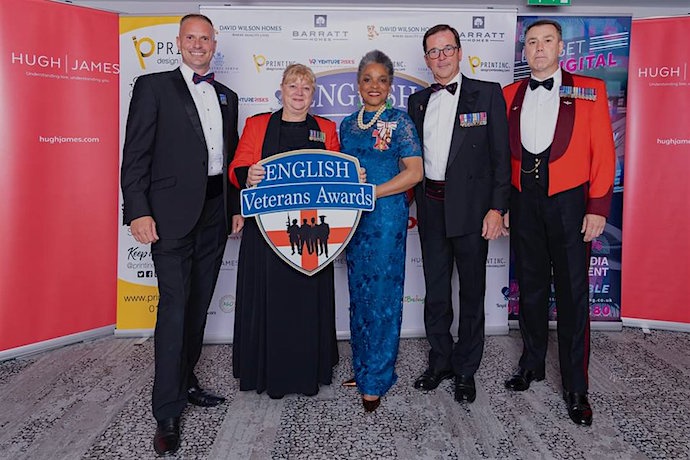 English Veterans Awards held in Bristol
