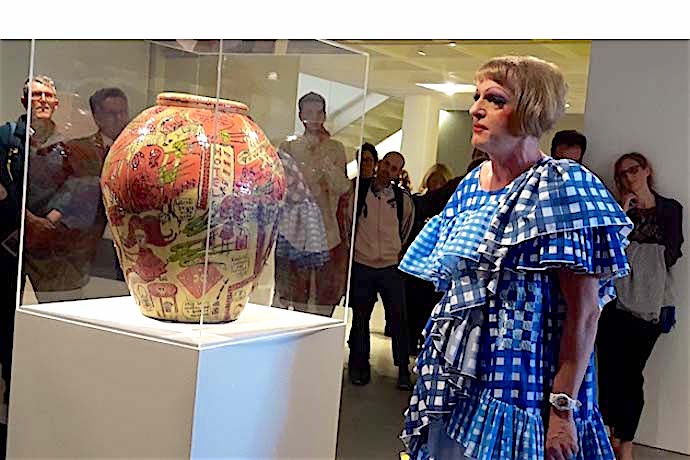 Grayson Perry tour ignites the Arnolfini galleries