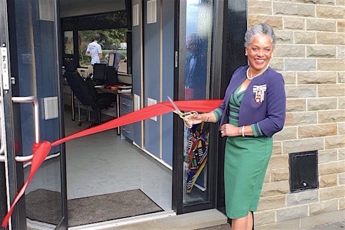 Official opening of Clifton Suspension Bridge booths