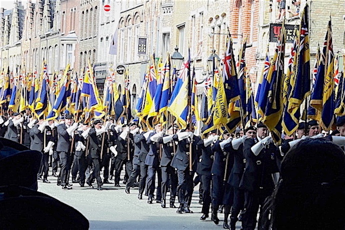 One Hundred Days Ceremony, Menin Gate, Ypres (Ieper)