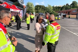 Queen's Medal for Freewheelers Blood Bikers