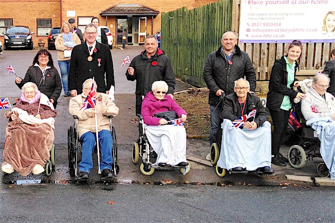 Remembrance Sunday at Bishopsworth RBL