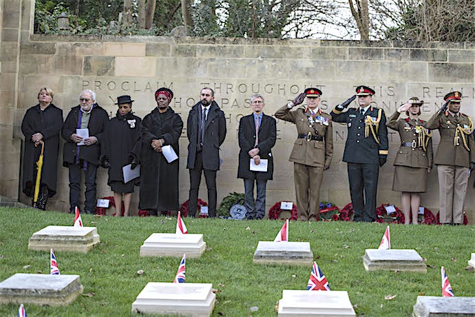 Restoration of Soldiers Corner, Arnos Vale Cemetery