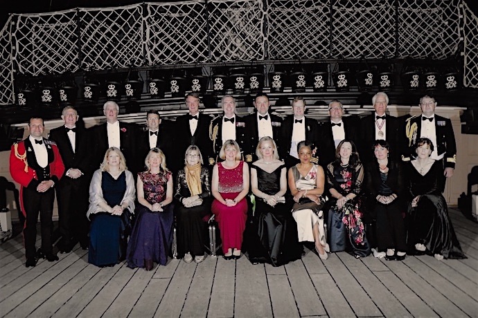 Trafalgar Night aboard HMS VICTORY