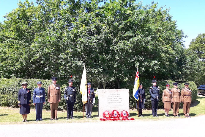 Woodlands Memorial Military Remembrance Service