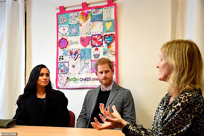 Deep in discussion at One25 (Credit Daily Mail)